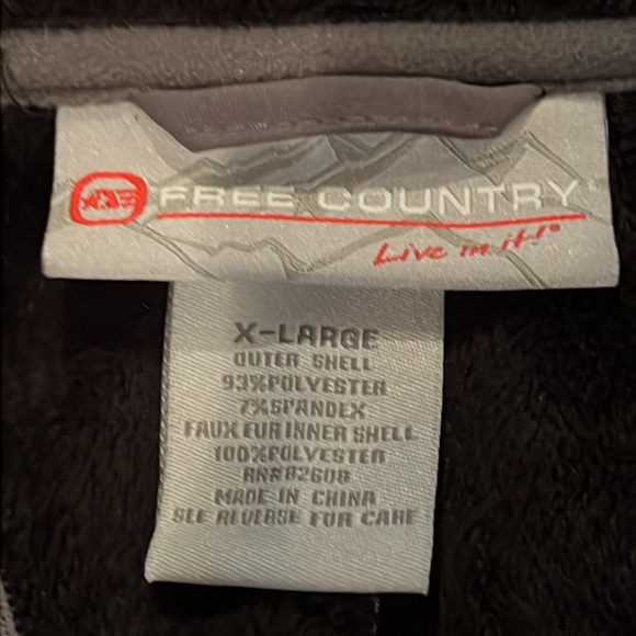 FREE COUNTRY WOMENS JACKET COAT IN SZ XL…GENTLY WORN…”LIVE IN IT”…NICE AND WARM! - Picture 8 of 9
